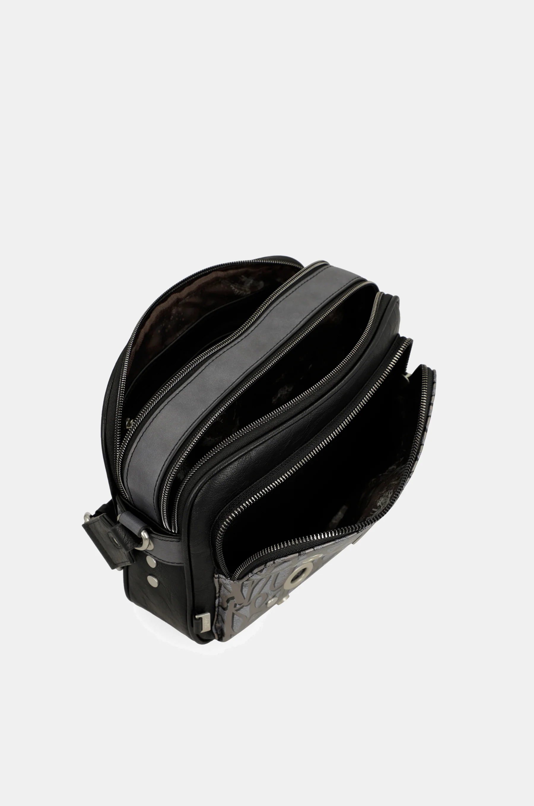 Bandolera mediana  con bolsillos Crust - Image 5