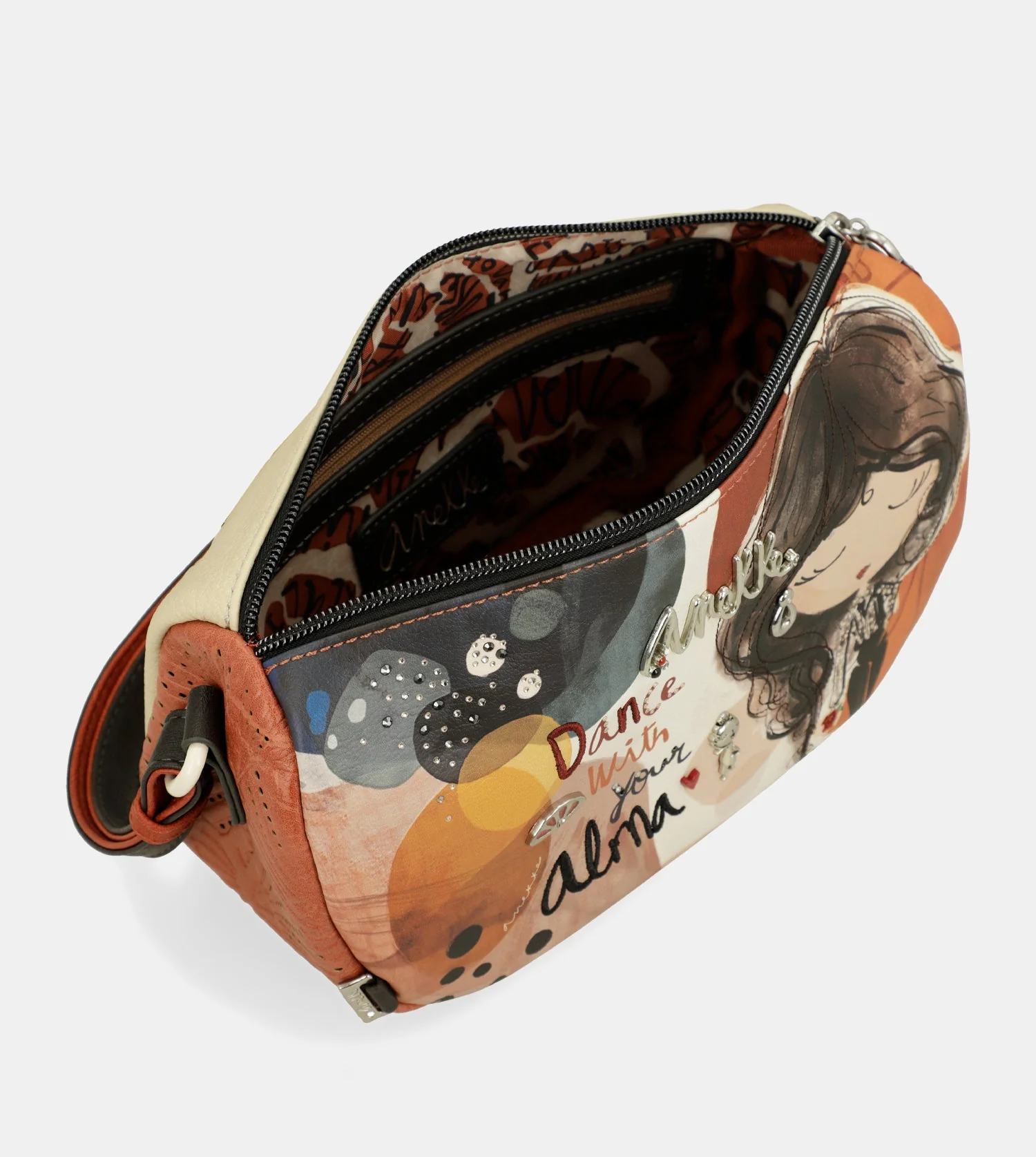 Bandolera ovalada Alma - Image 6