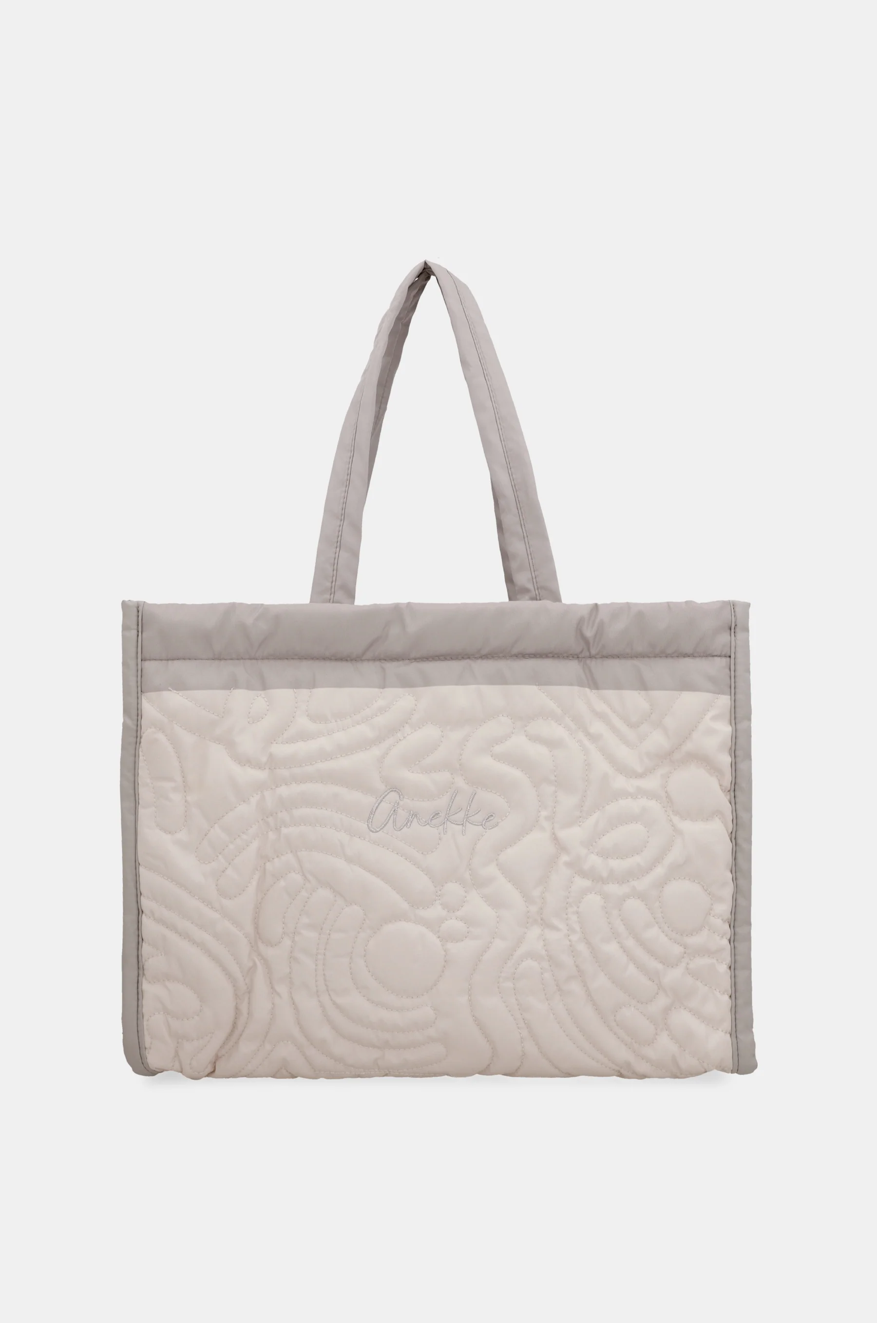 Bolso acolchado de playa blanco - Image 3