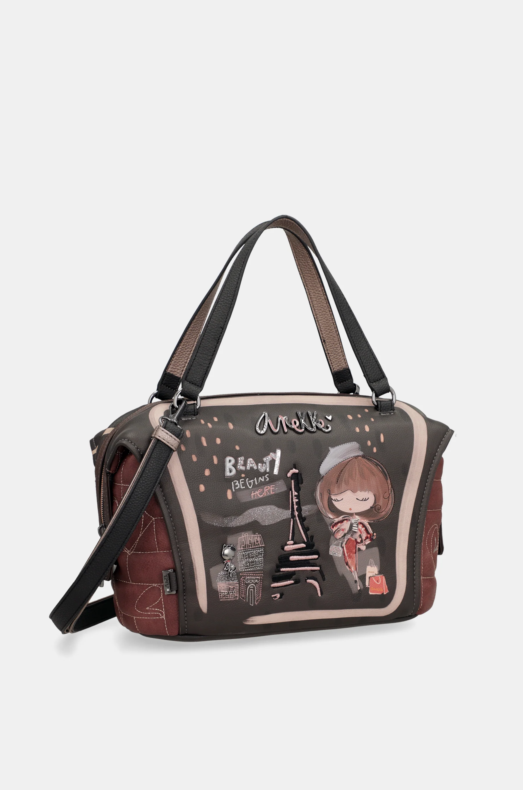 Bolso de mano con bandolera Mademoiselle - Image 10