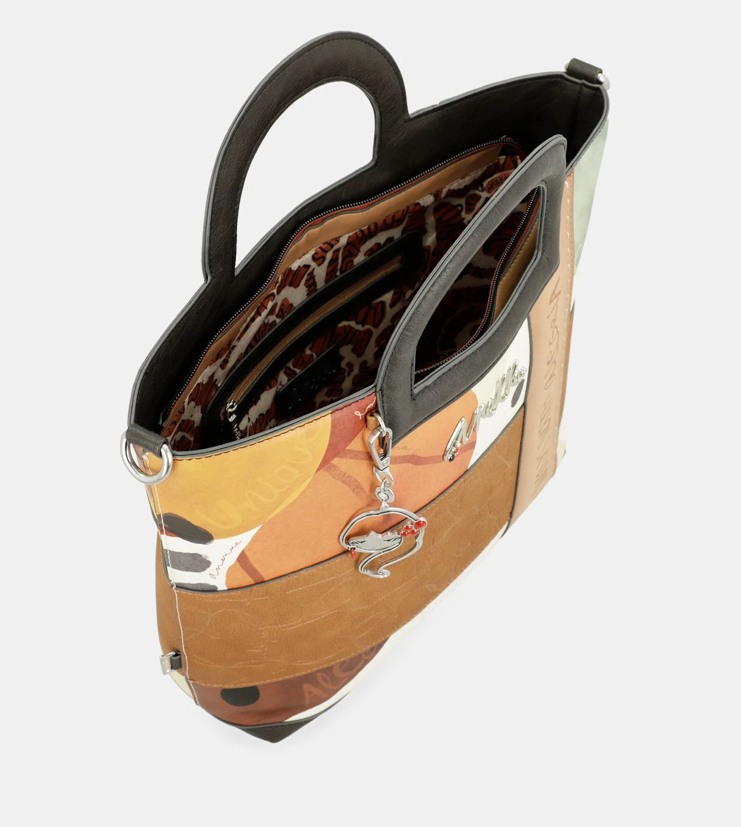 Bolso de mano con bandolera Alegría - Image 7