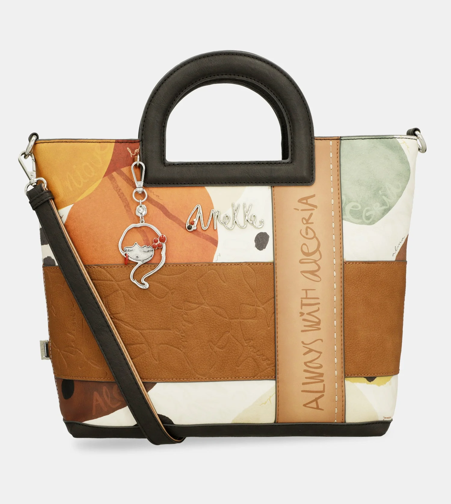 Bolso de mano con bandolera Alegría - Image 8