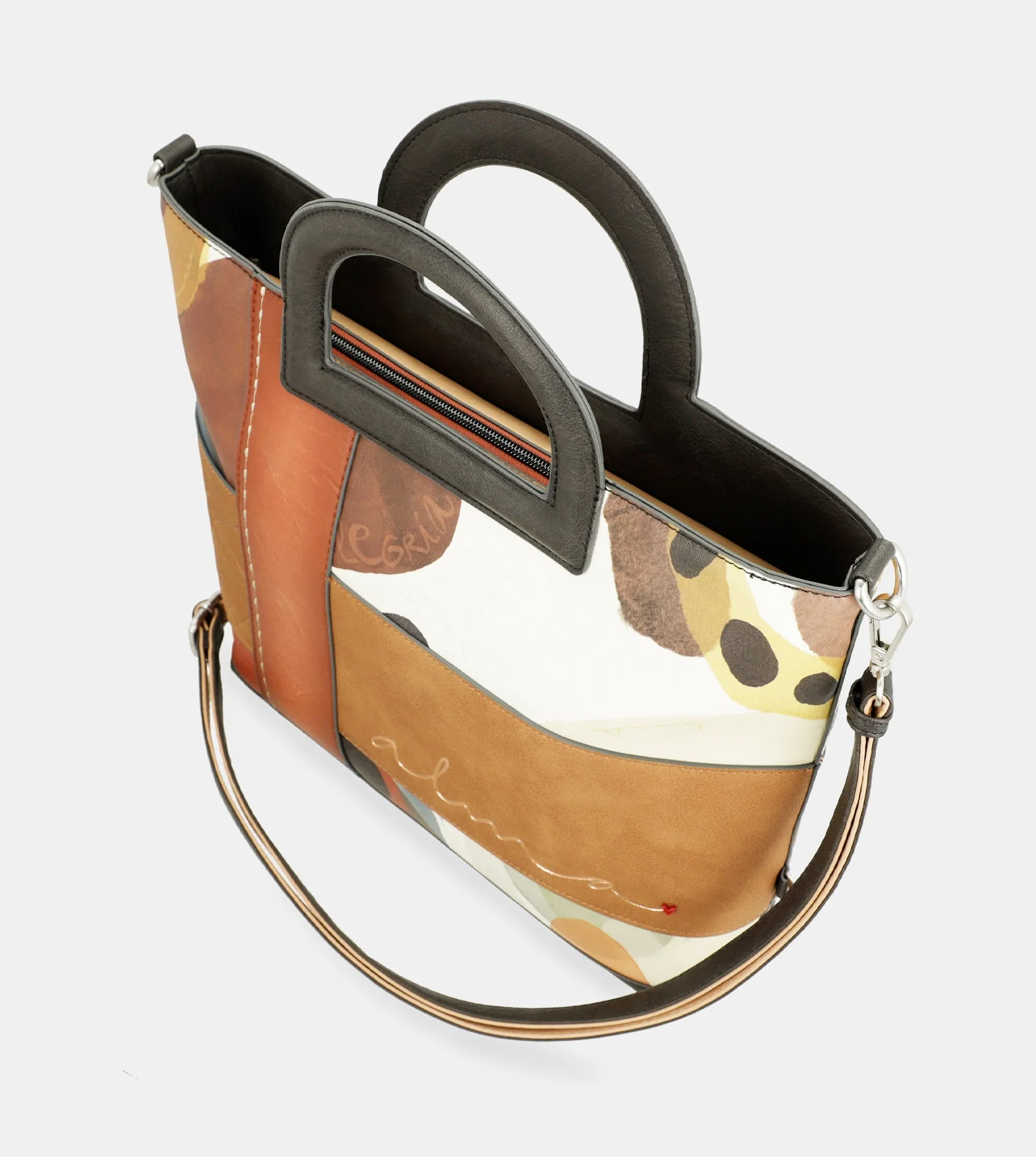 Bolso de mano con bandolera Alegría - Image 9