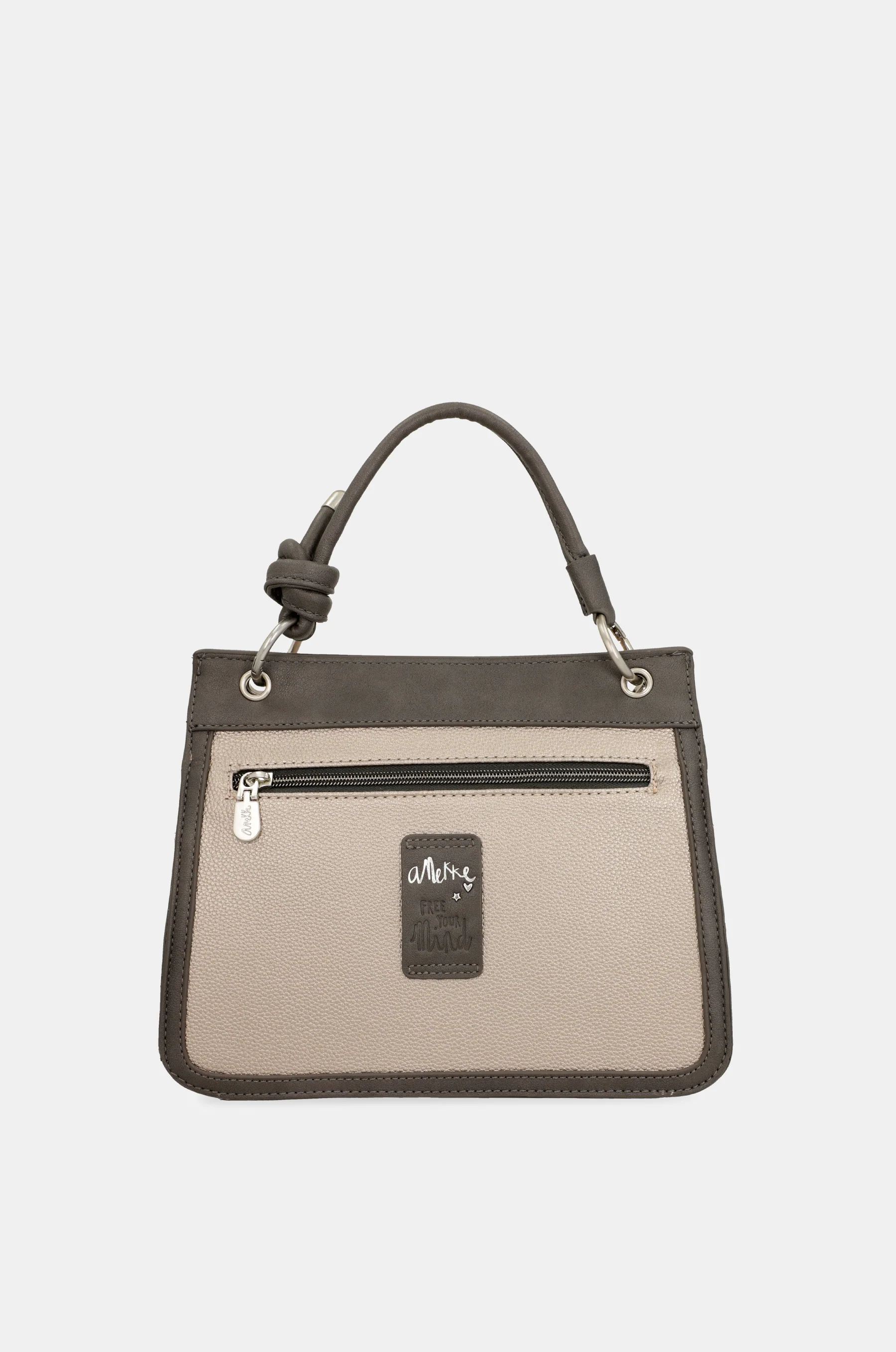 Bolso de solapa Peace & Love rosa - Image 3
