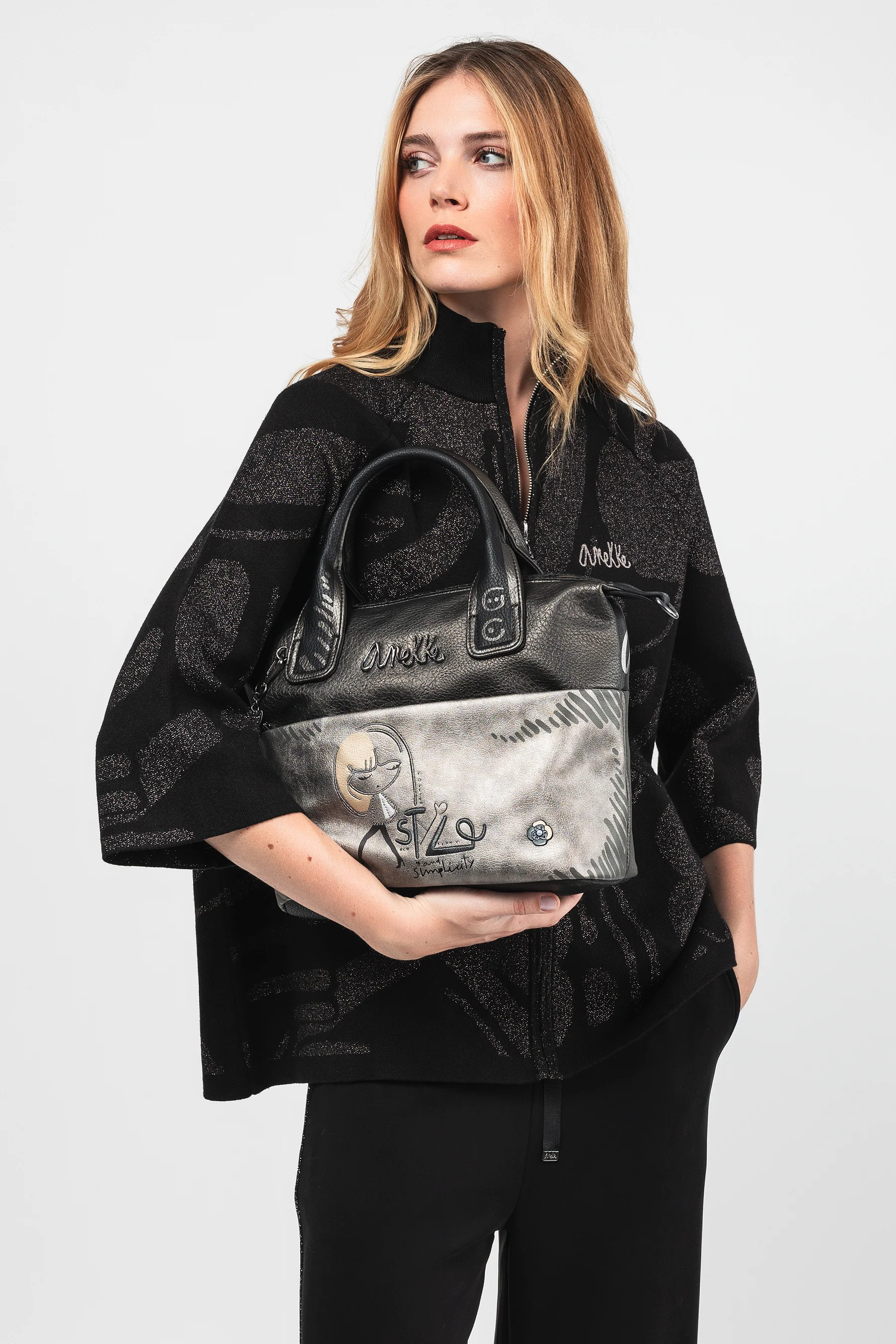 Bolso pequeño con asas Nature Koko - Image 5