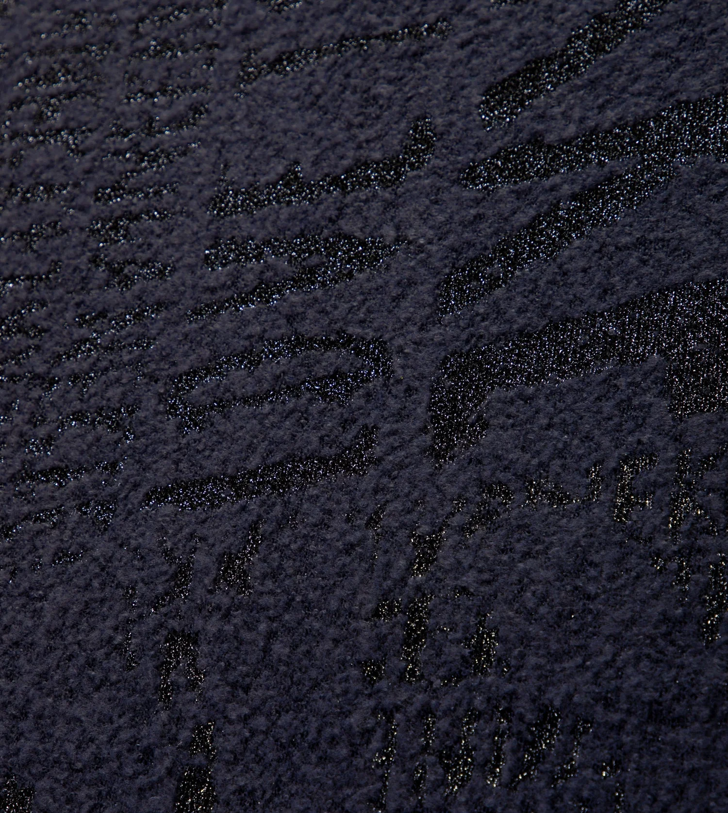 Bufanda logomanía azul marino - Image 3