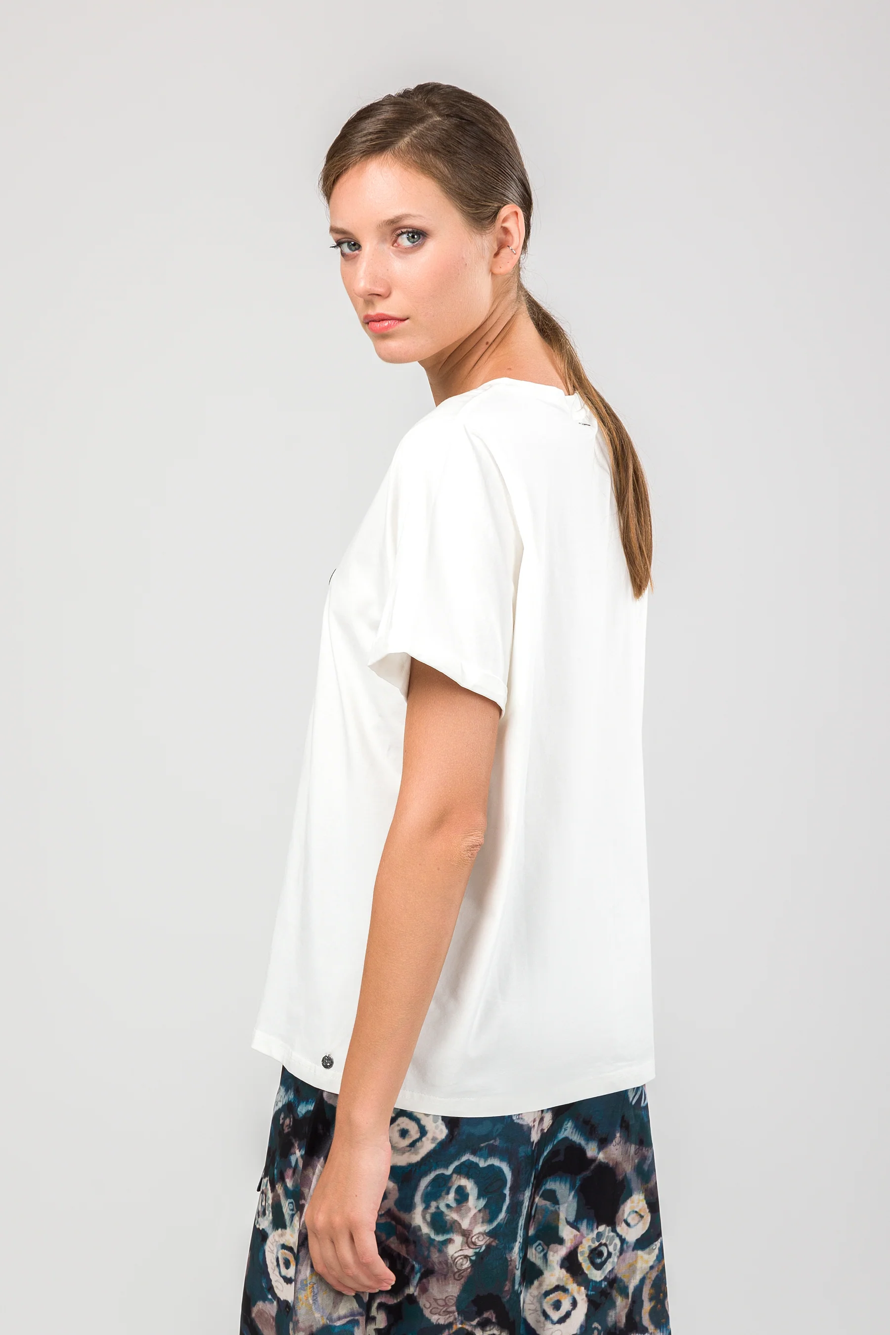 Camiseta manga corta blanca Studio - Image 3