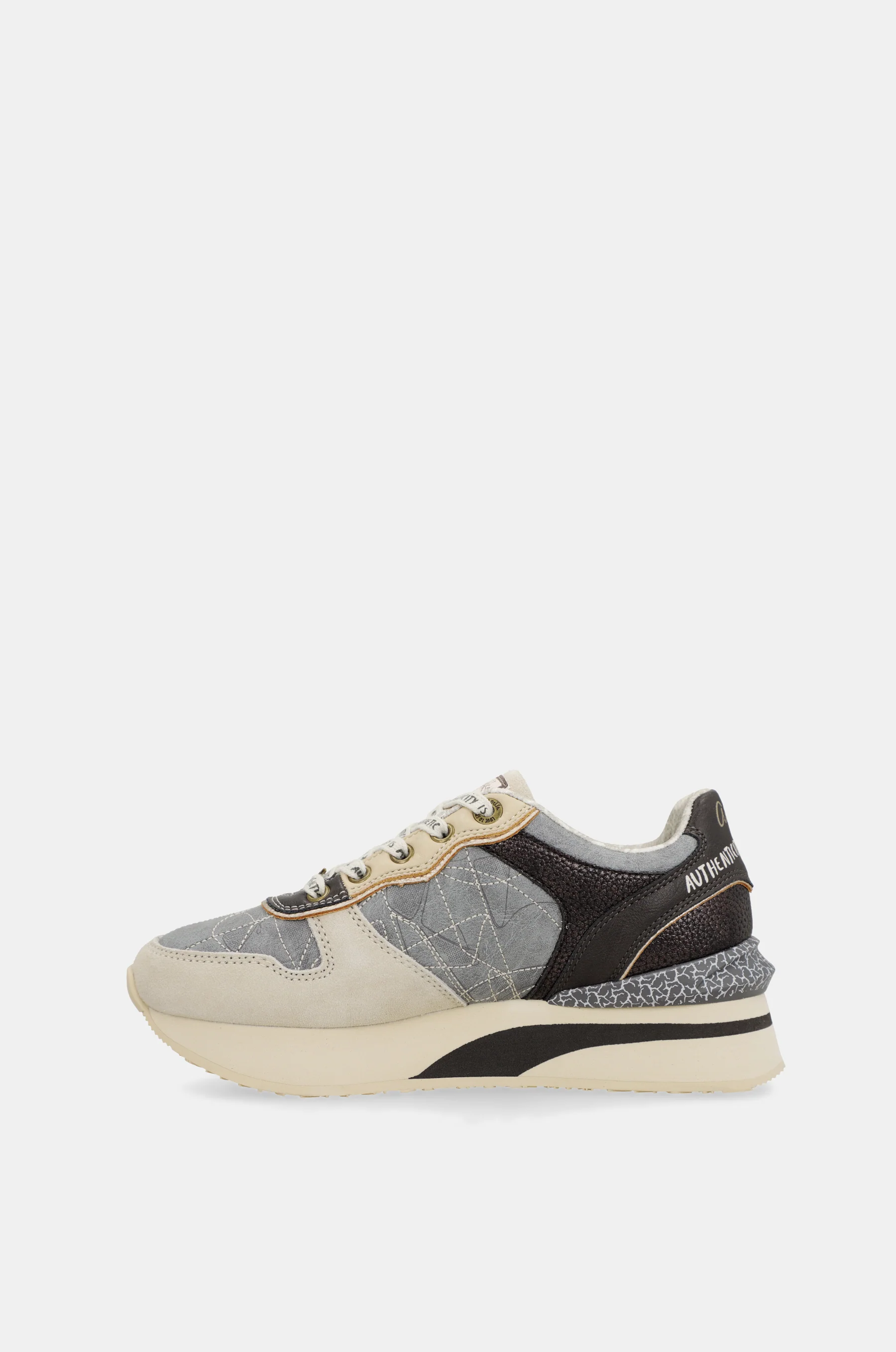Deportivos azules y beige - Image 6