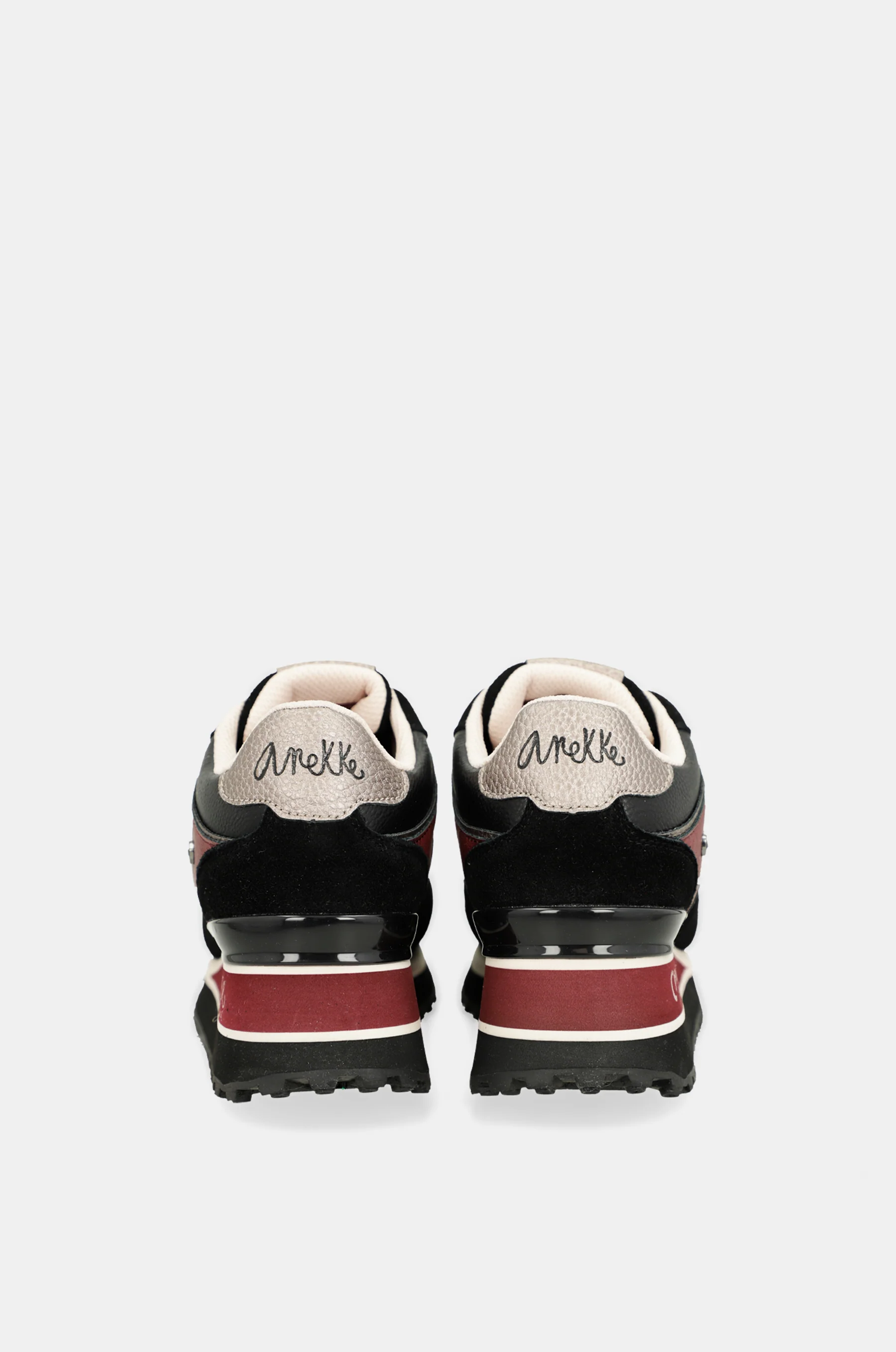 Deportivos plataforma negro estampado - Image 7