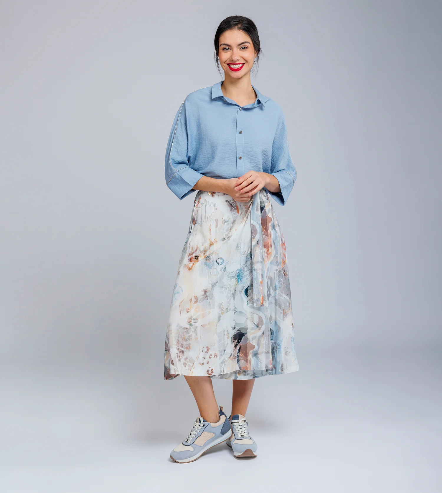 Falda estampada Memories - Image 2