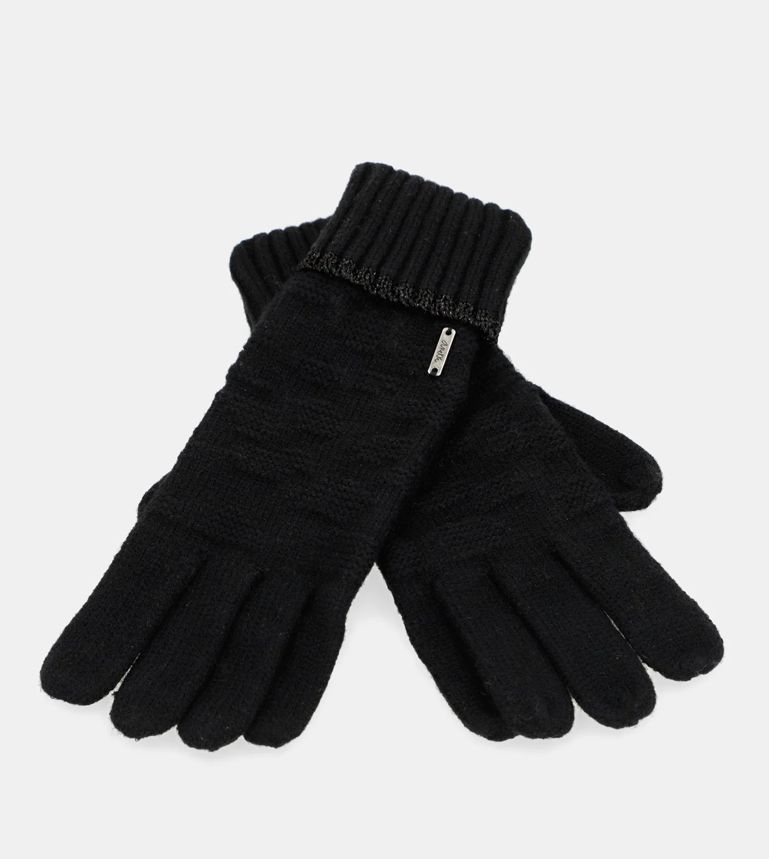 Guantes de punto negro - Image 3