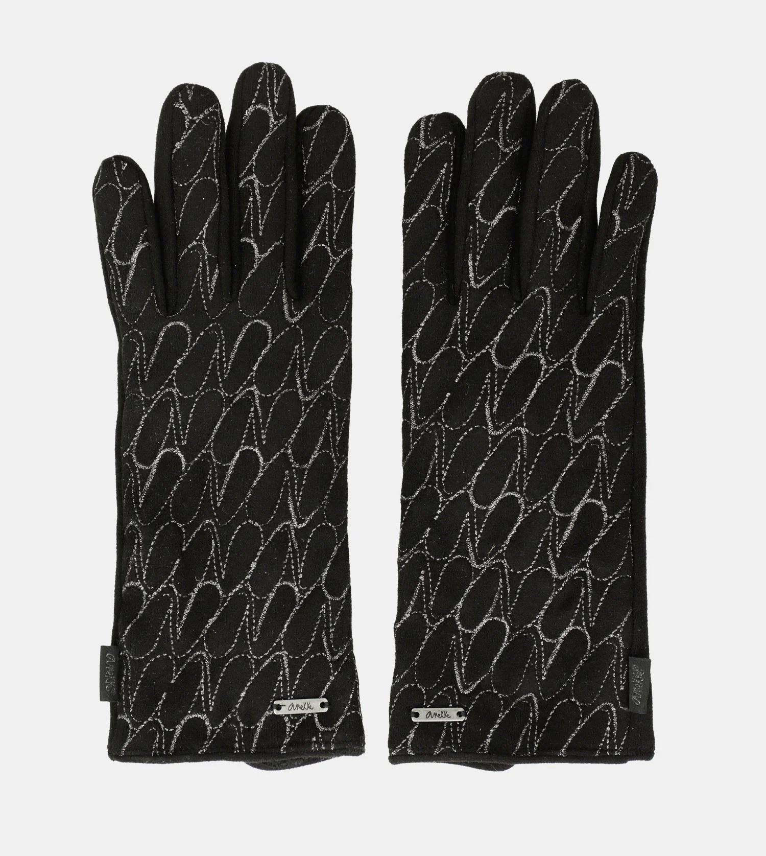 Guantes negro logo Anekke - Image 5