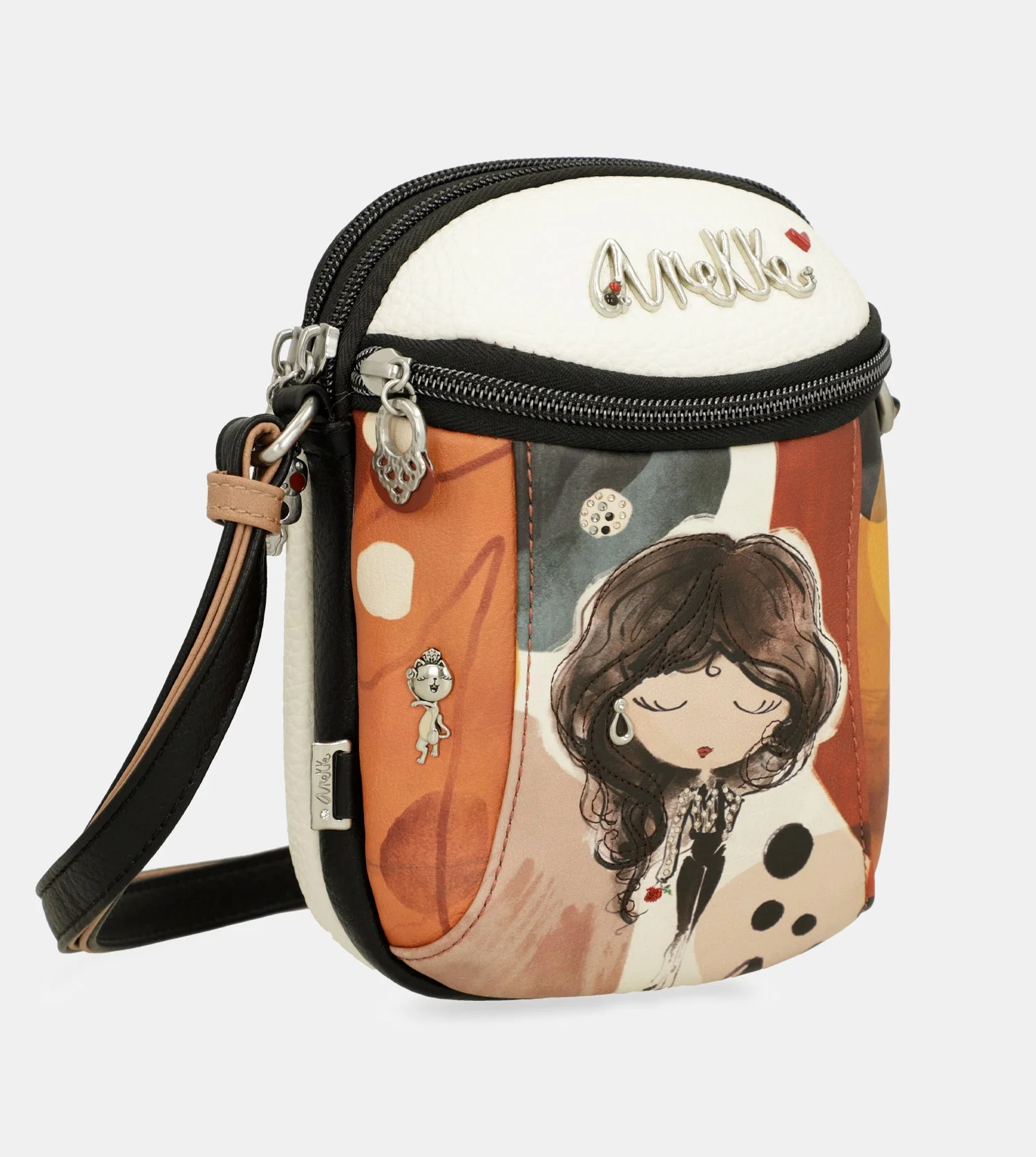 Mini bandolera ovalada Alma - Image 3
