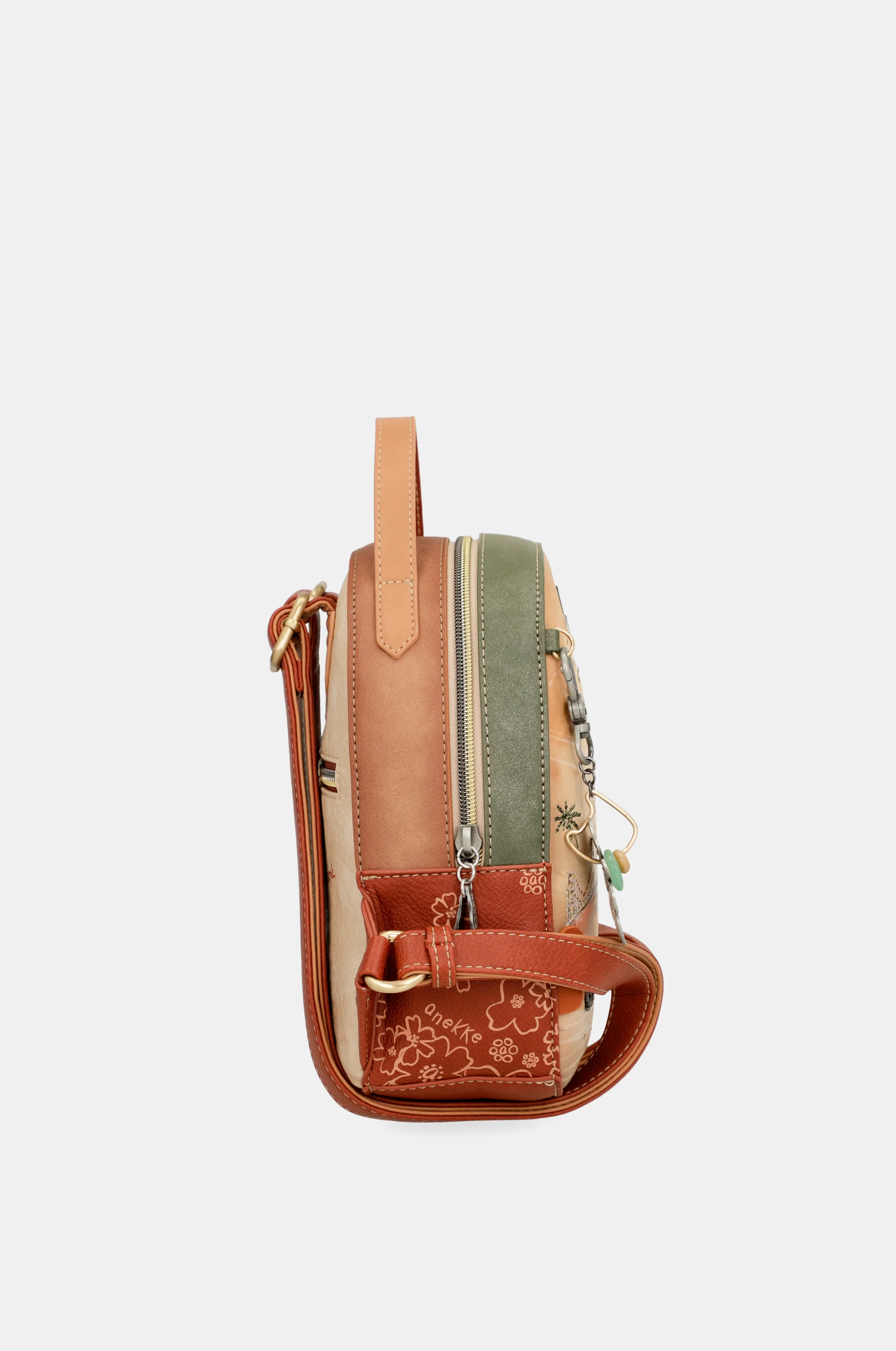 Mochila pequeña Peace & Love Camel - Image 4