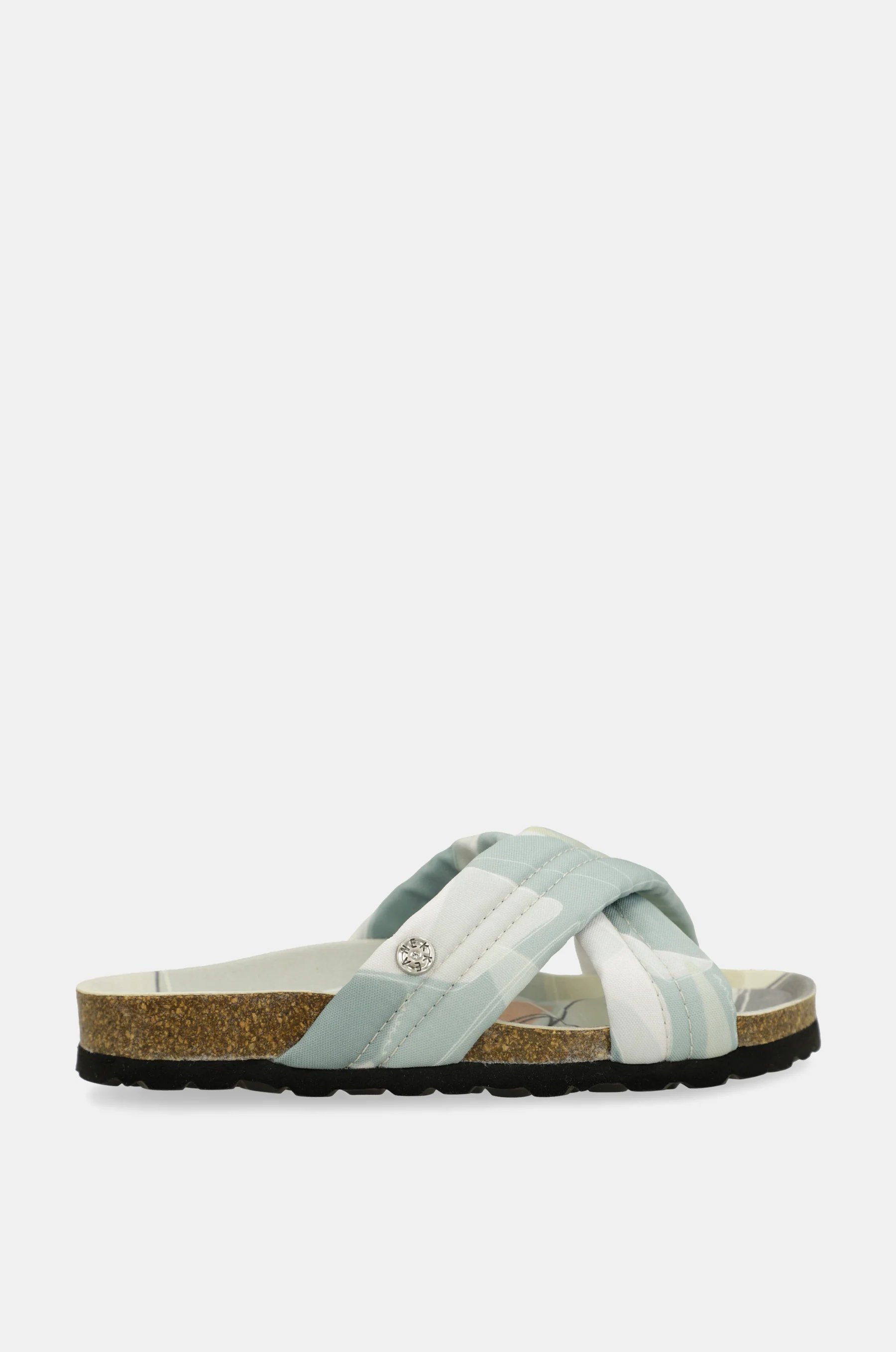 Sandalias cruzadas azules
