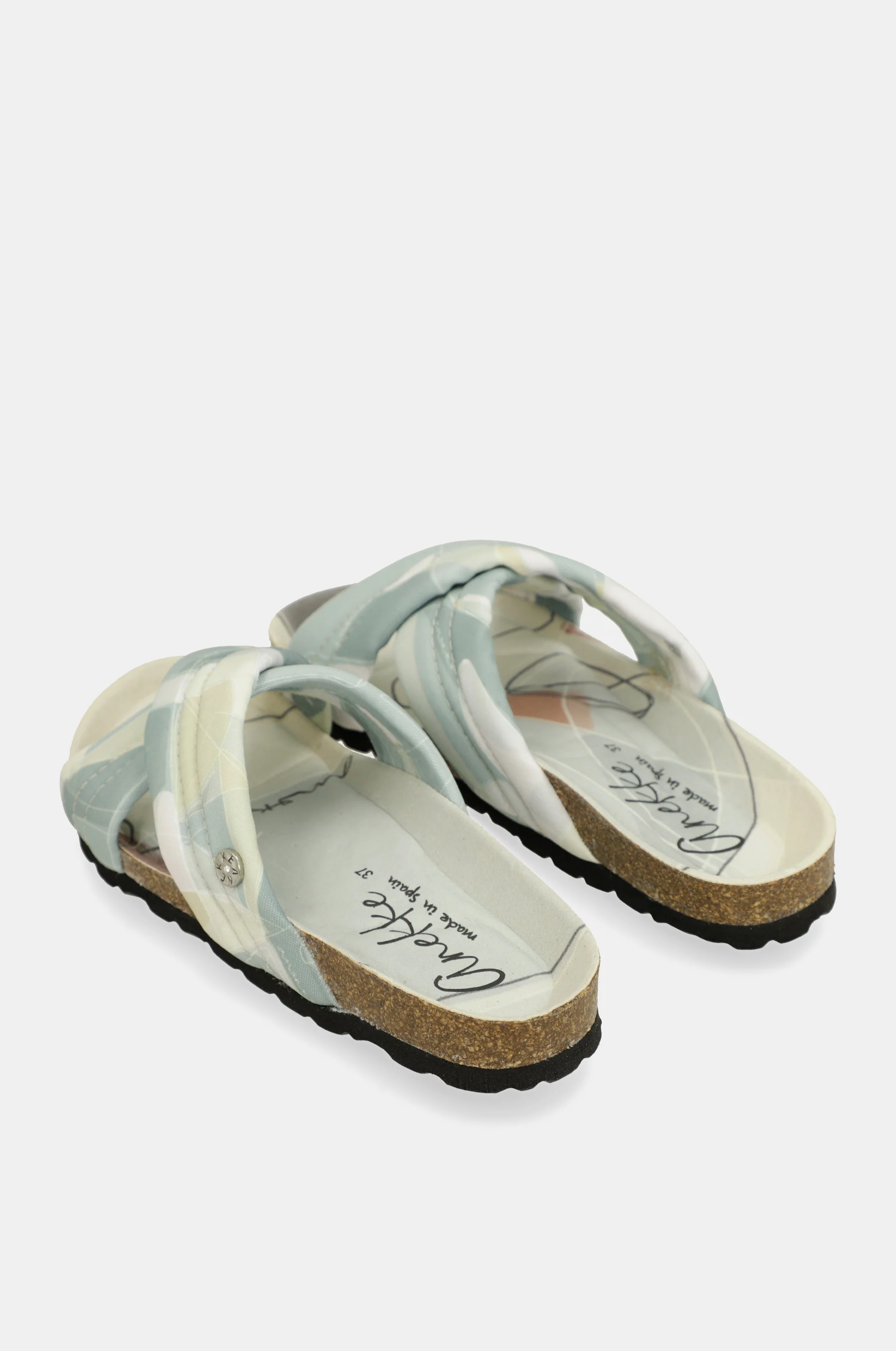 Sandalias cruzadas azules - Image 4