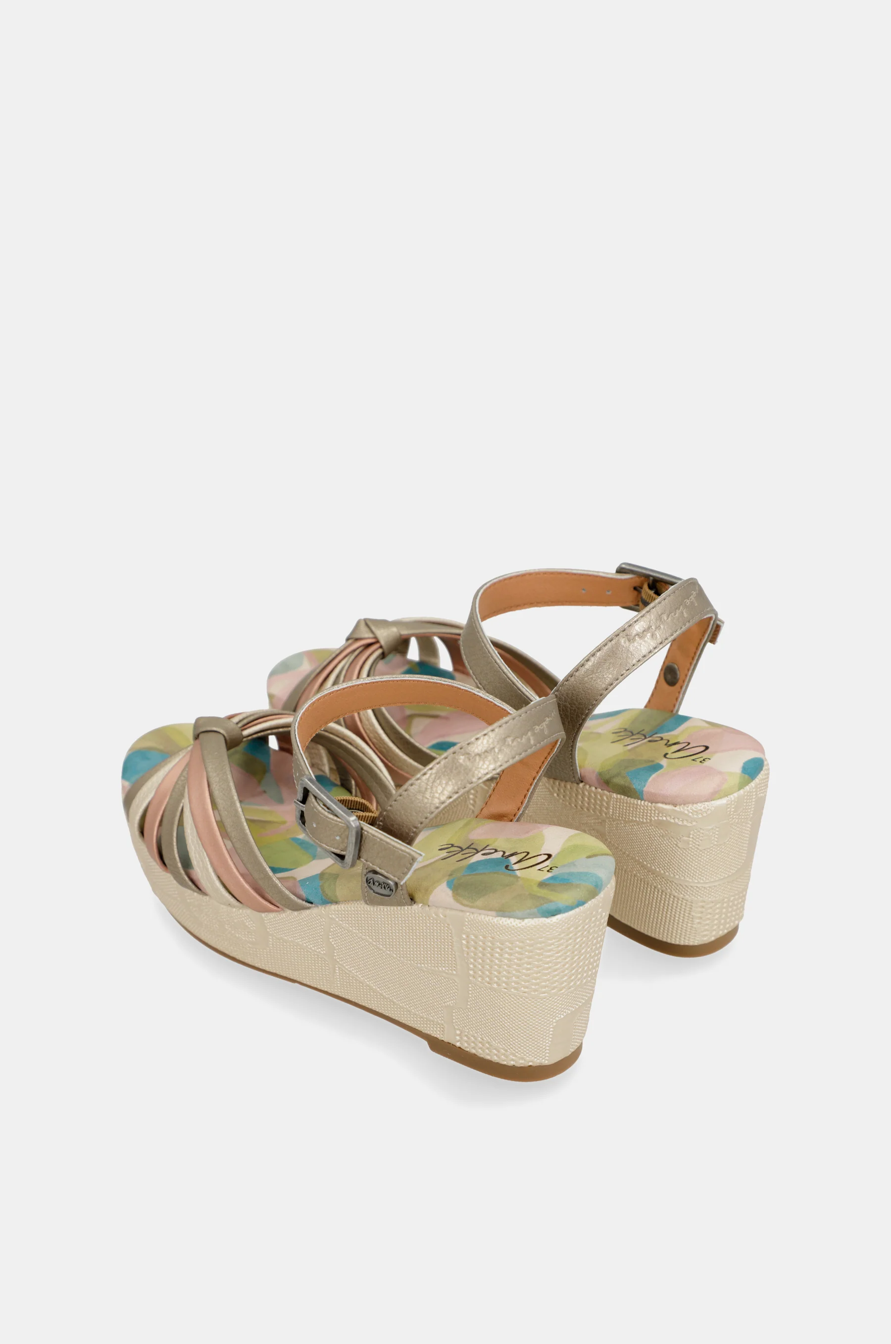 Sandalias cruzadas estampadas Bloom - Image 6