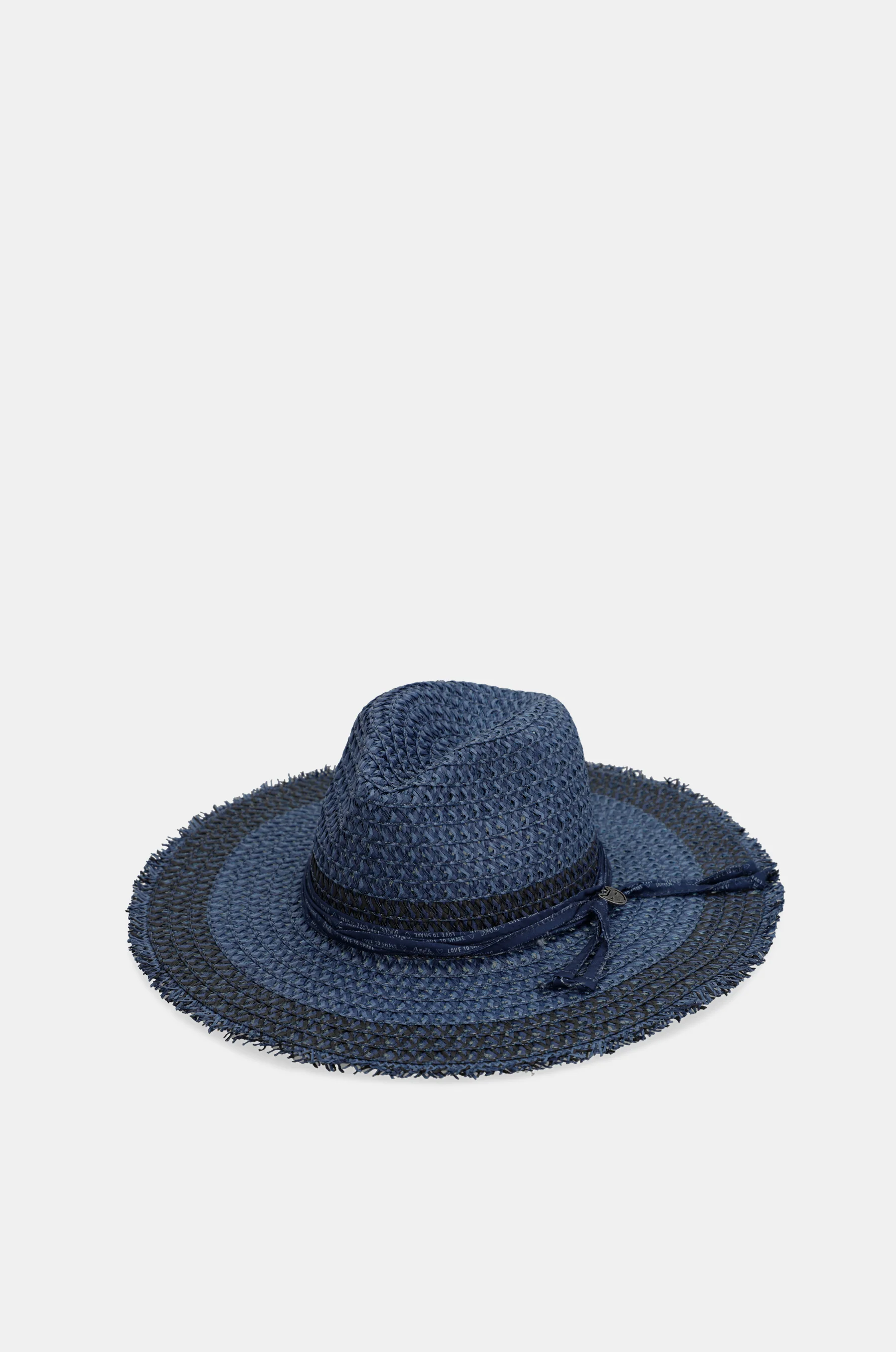 Sombrero rafia bicolor - Image 3