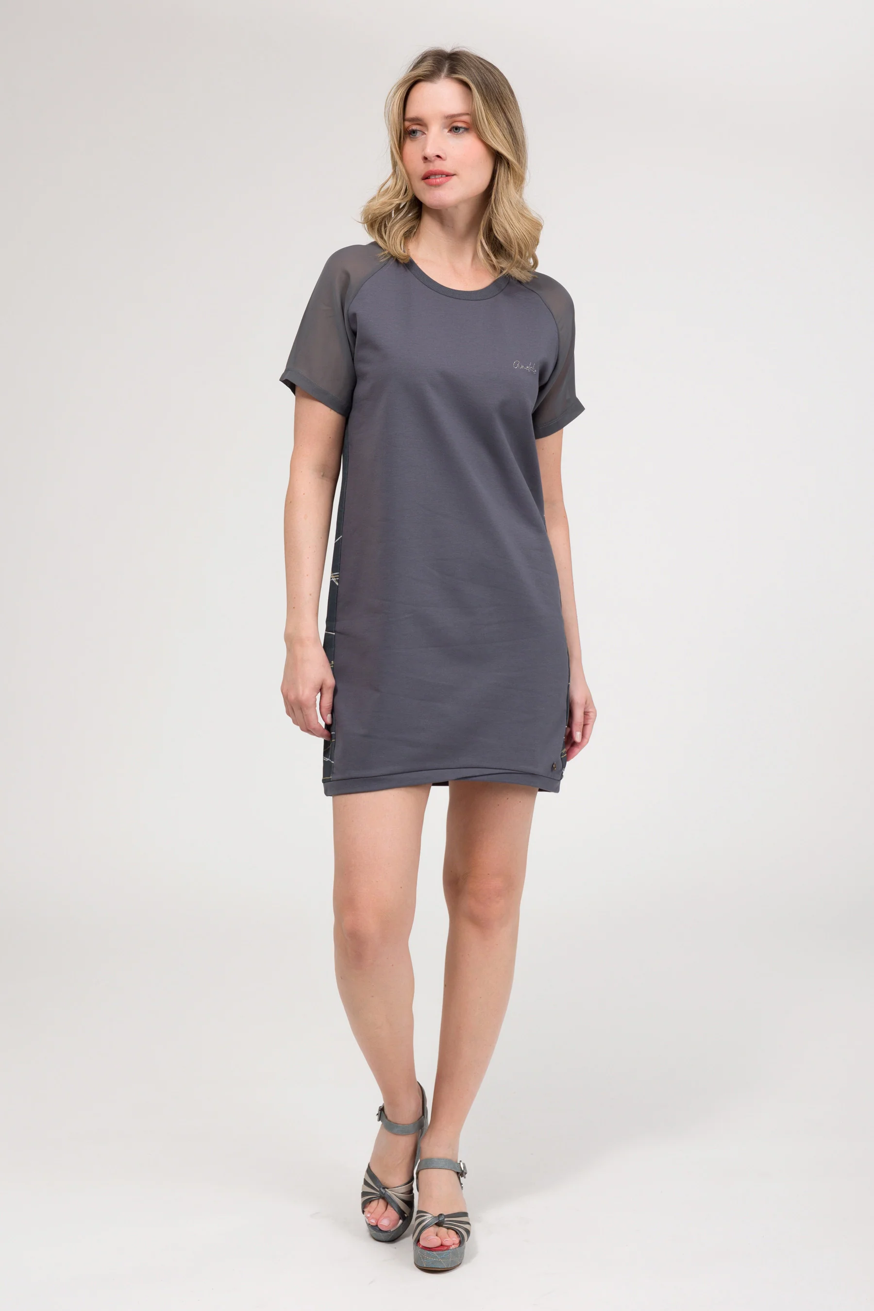 Vestido de manga corta Auralis - Image 2