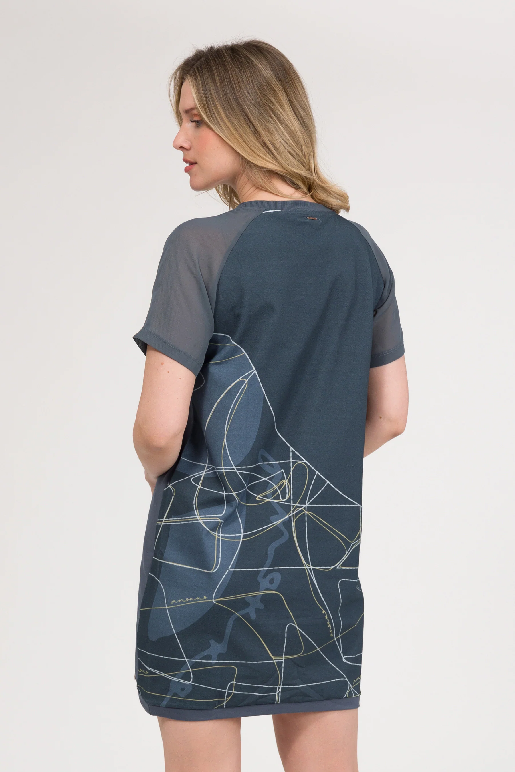 Vestido de manga corta Auralis - Image 4